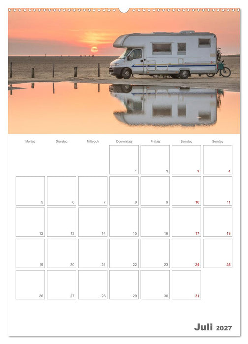 Wohnmobil Jahresplaner (CALVENDO Premium Wandkalender 2027)