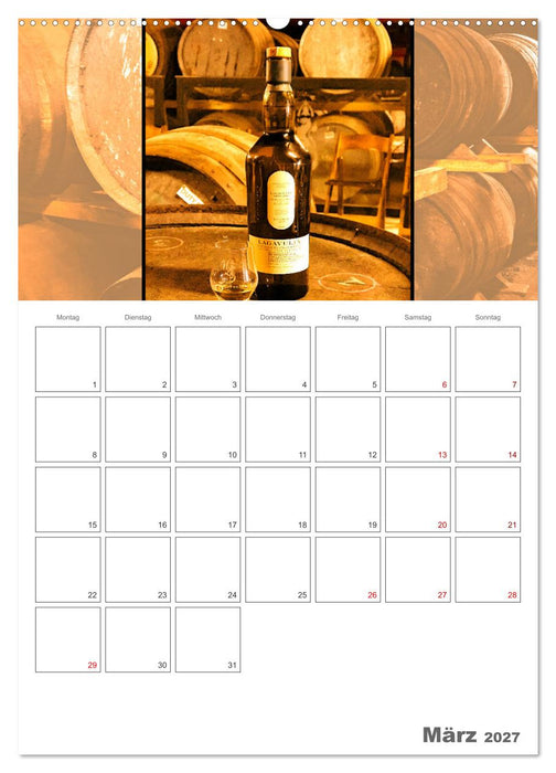 Schottland Impressionen - Schlösser und Whisky (CALVENDO Wandkalender 2027)