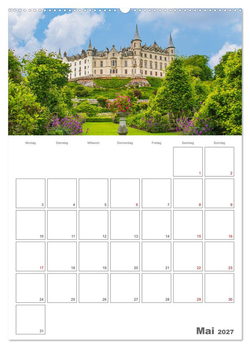 Schottland Impressionen - Schlösser und Whisky (CALVENDO Wandkalender 2027)