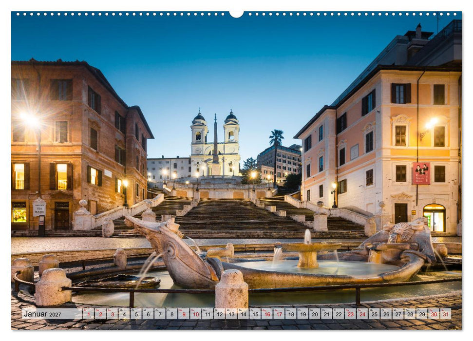 Rom - die ewige Stadt - Matteo Colombo (CALVENDO Premium Wandkalender 2027)