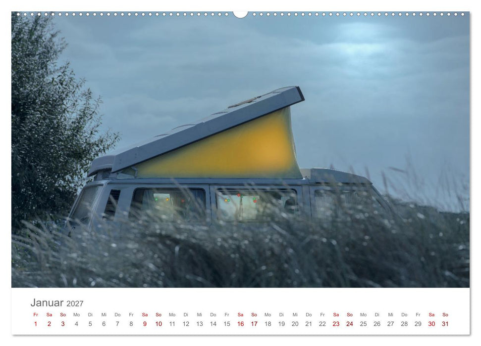 Abenteuer Vanlife - Glücklich unterwegs (CALVENDO Premium Wandkalender 2027)