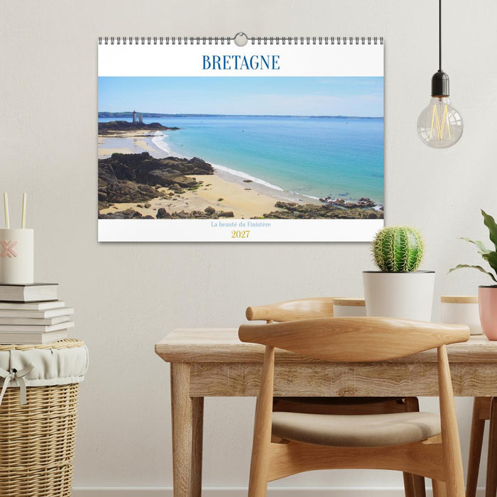 BRETAGNE La beauté du Finistère (CALVENDO Calendrier mensuel 2027)