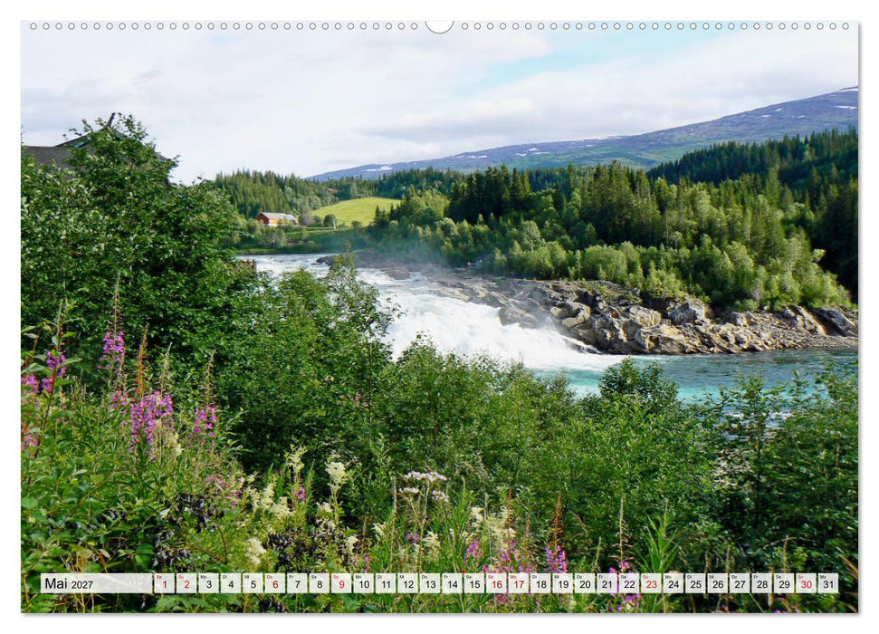 Skandinavien, der wildromantische Norden Europas (CALVENDO Wandkalender 2027)