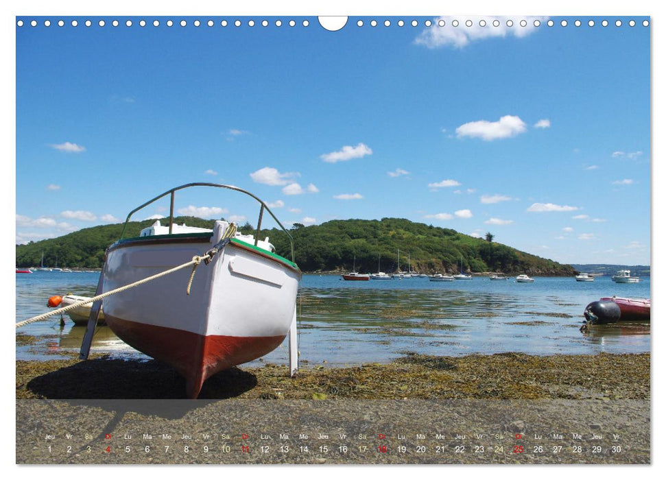BRETAGNE La Rade de Brest (CALVENDO Calendrier mensuel 2027)