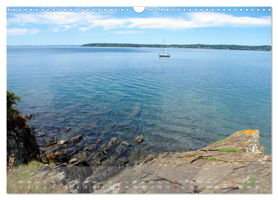 BRETAGNE La Rade de Brest (CALVENDO Calendrier mensuel 2027)