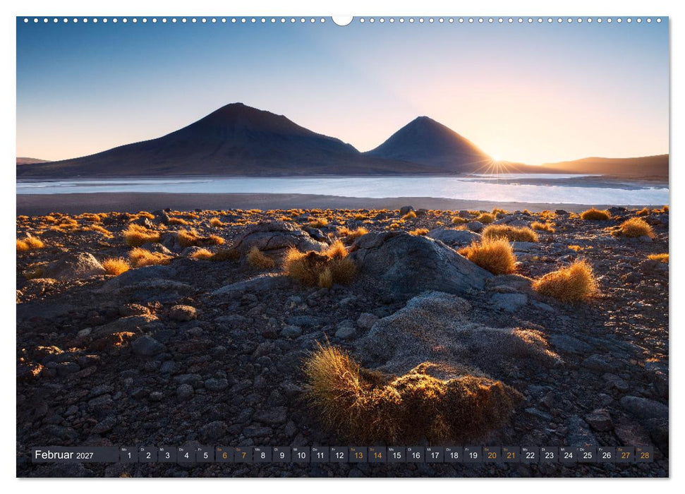 Magische Landschaften Weltweit (CALVENDO Premium Wandkalender 2027)