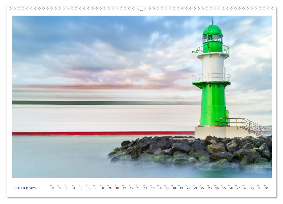 Farbzauber der Ostsee (CALVENDO Premium Wandkalender 2027)