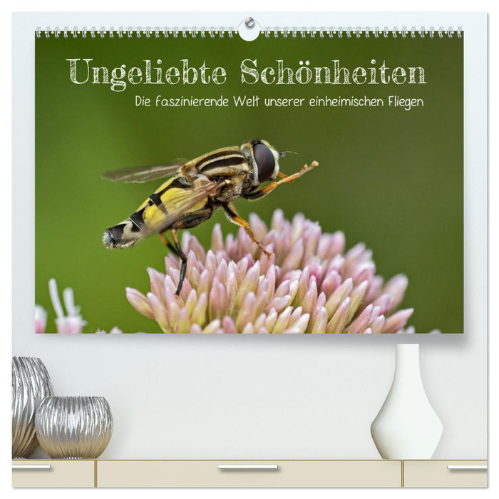 Ungeliebte Schönheiten - die faszinierende Welt unserer heimischen Fliegen (CALVENDO Premium Wandkalender 2027)