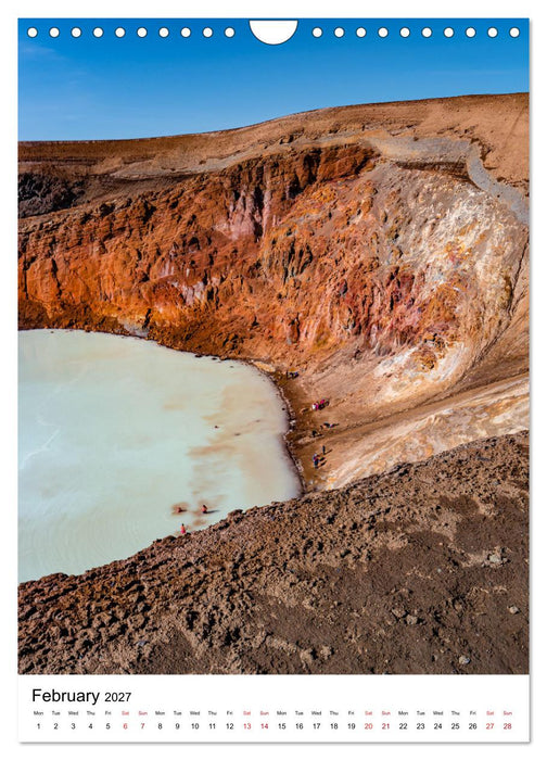 ICELAND, Most Scenic Earth Landscapes, Nature Wonders (CALVENDO Monthly Calendar 2027)