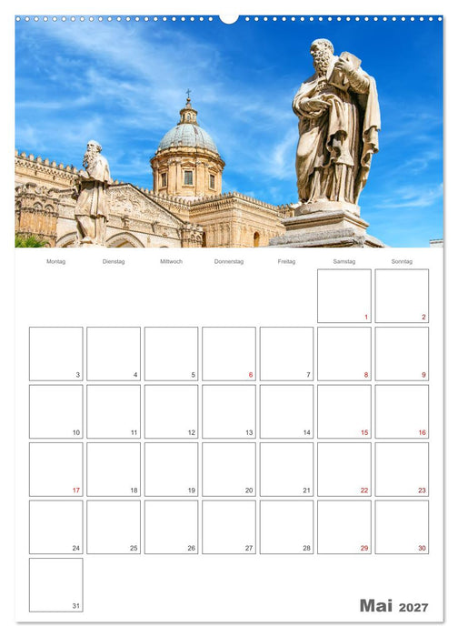 Palermo - Reiseziel auf Sizilien (CALVENDO Premium Wandkalender 2027)