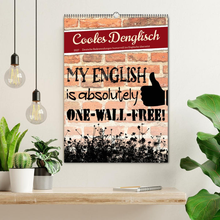 Cooles Denglisch (CALVENDO Wandkalender 2027)