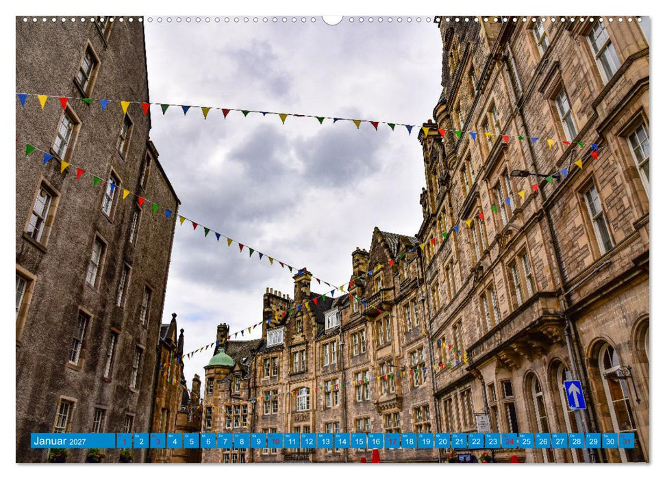 Postkartenmotive aus Edinburgh (CALVENDO Premium Wandkalender 2027)