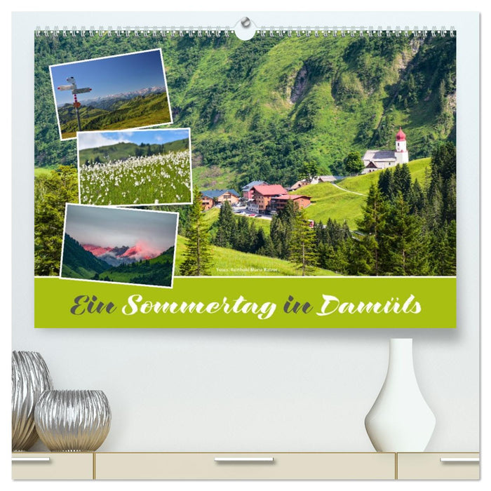 Ein Sommertag in Damüls (CALVENDO Premium Wandkalender 2027)