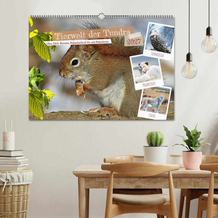 Tierwelt der Tundra (CALVENDO Wandkalender 2027)