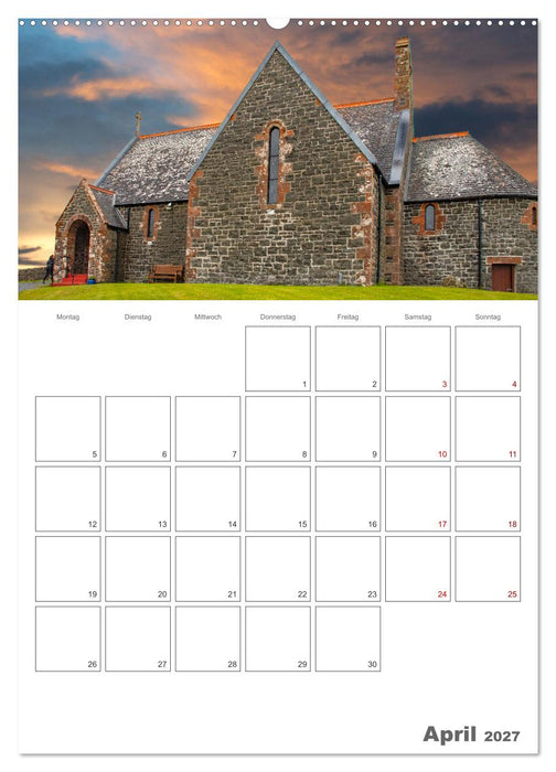 Schottland - Reiseplaner (CALVENDO Wandkalender 2027)