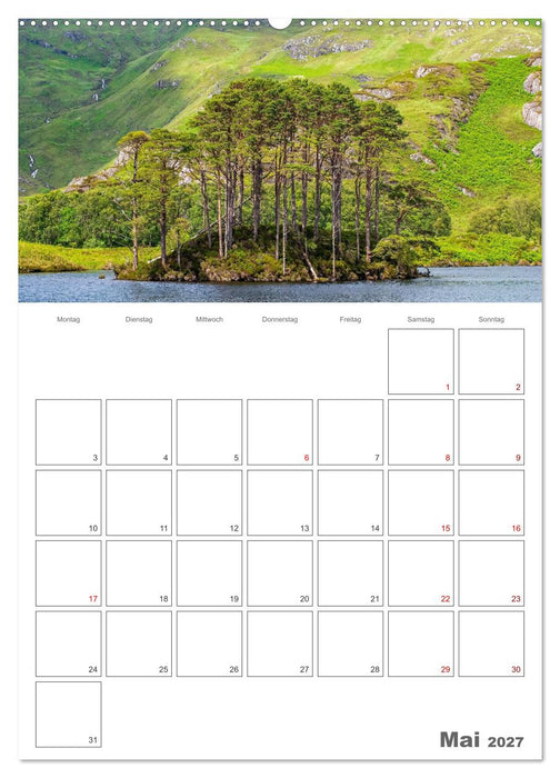 Schottland - Reiseplaner (CALVENDO Wandkalender 2027)