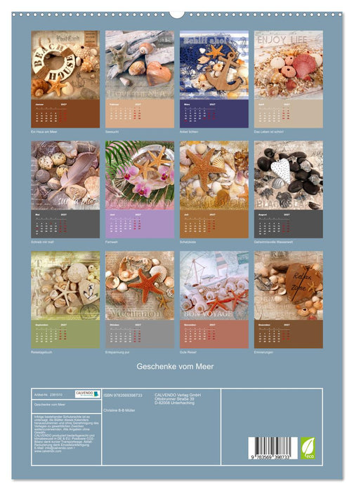 Geschenke vom Meer (CALVENDO Premium Wandkalender 2027)
