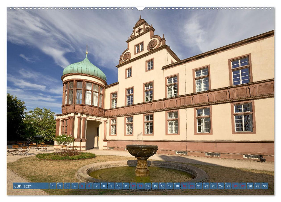 Darmstadt - Mathildenhöhe und Altstadt (CALVENDO Premium Wandkalender 2027)
