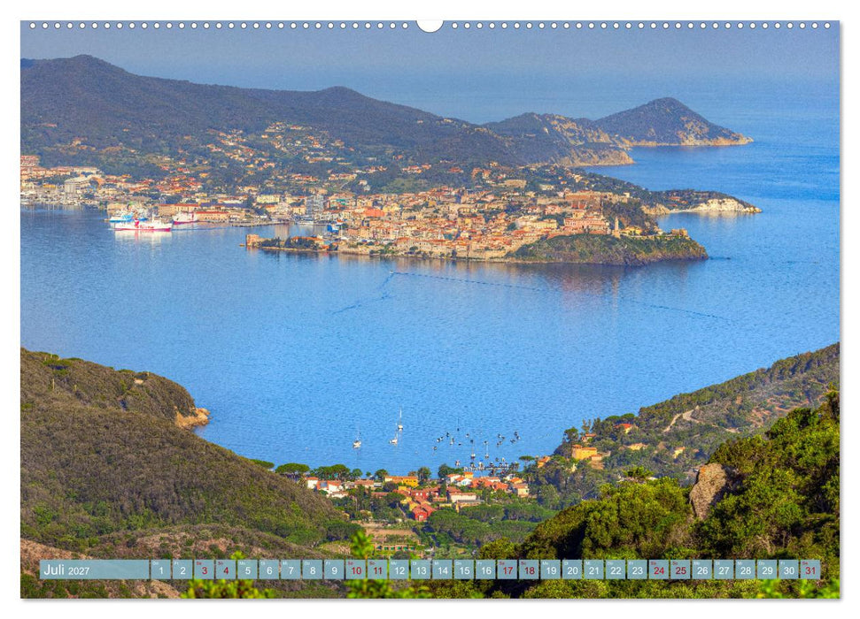 Trauminsel Elba: Mediterranes Paradies für Romantiker (CALVENDO Premium Wandkalender 2027)