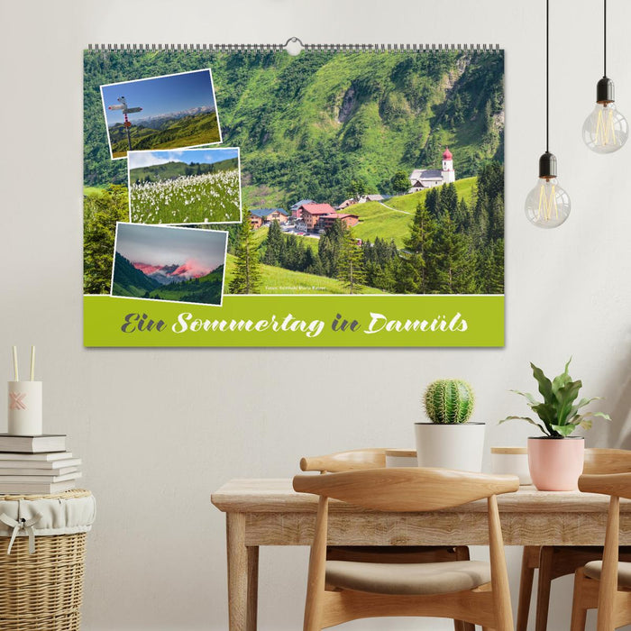 Ein Sommertag in Damüls (CALVENDO Wandkalender 2027)