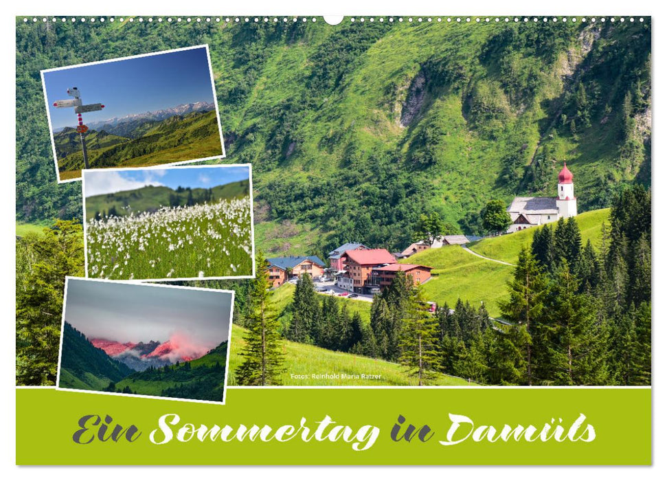 Ein Sommertag in Damüls (CALVENDO Wandkalender 2027)