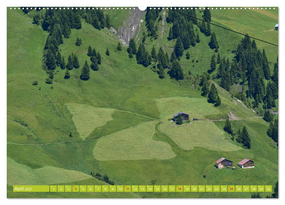 Ein Sommertag in Damüls (CALVENDO Wandkalender 2027)