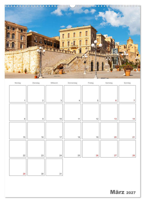 Cagliari - Urlaubsplaner (CALVENDO Premium Wandkalender 2027)