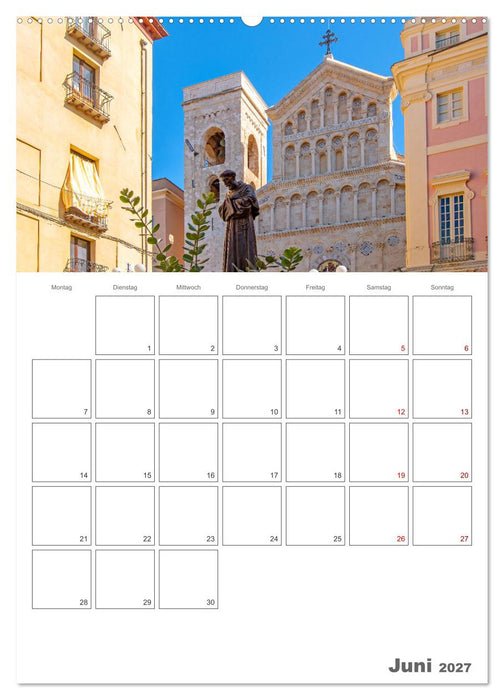 Cagliari - Urlaubsplaner (CALVENDO Premium Wandkalender 2027)