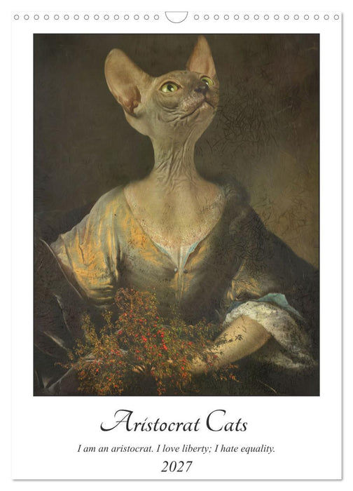 Aristocrat Cats (CALVENDO Monthly Calendar 2027)