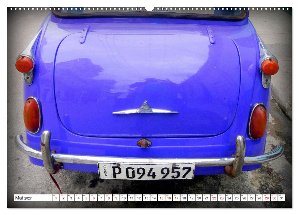 Lust auf LLOYD - Ein Kult-Auto der Fünfziger Jahre in Kuba (CALVENDO Premium Wandkalender 2027)