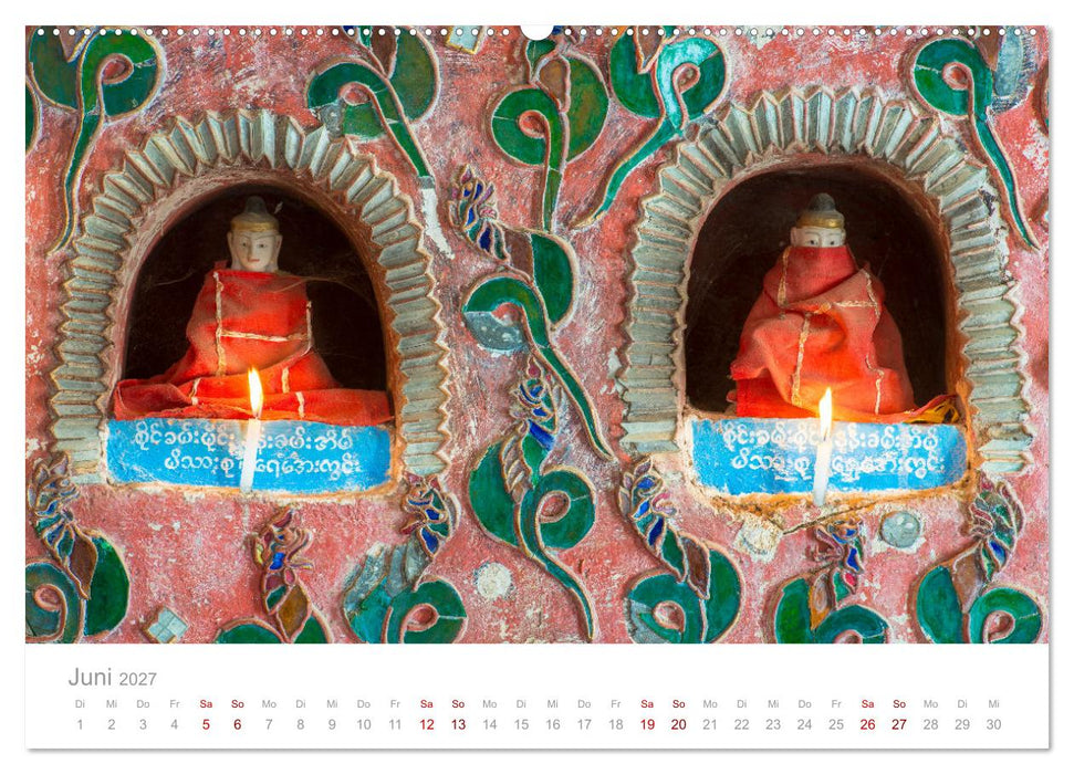 BUDDHA - Im Reich der Achtsamkeit (CALVENDO Premium Wandkalender 2027)