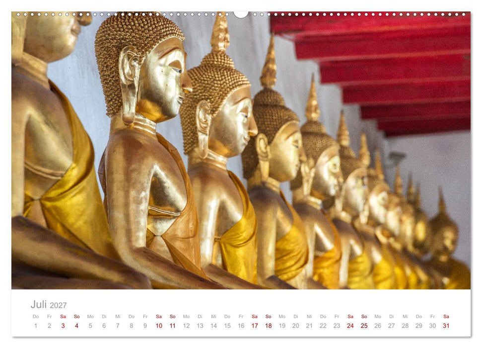 BUDDHA - Im Reich der Achtsamkeit (CALVENDO Premium Wandkalender 2027)