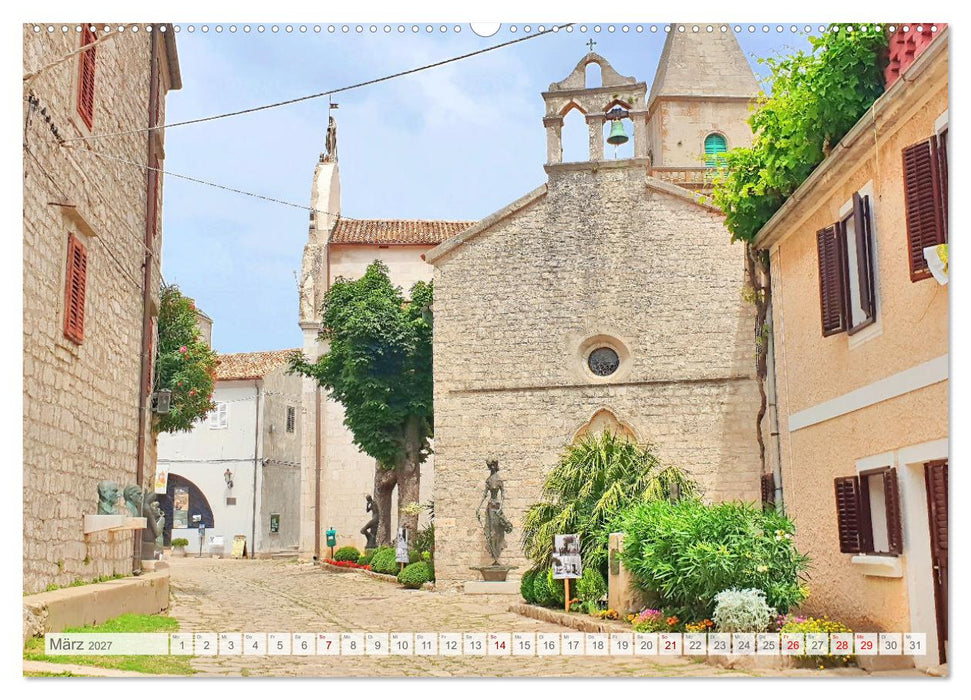 Die Insel Cres - Raue Schönheit in Kroatien (CALVENDO Wandkalender 2027)