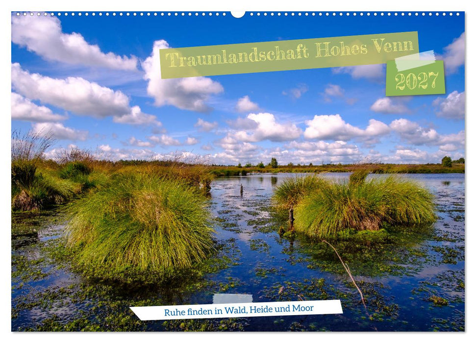 Traumlandschaft Hohes Venn (CALVENDO Wandkalender 2027)