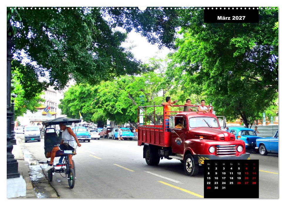 FORD TRUCKS IN KUBA - Veteranen der Strasse (CALVENDO Wandkalender 2027)