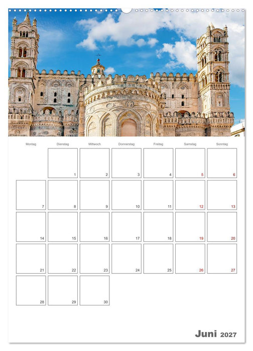 Palermo - Reiseziel auf Sizilien (CALVENDO Wandkalender 2027)