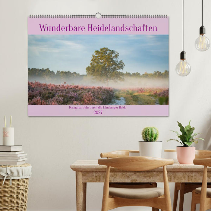 Wunderbare Heidelandschaften (CALVENDO Wandkalender 2027)