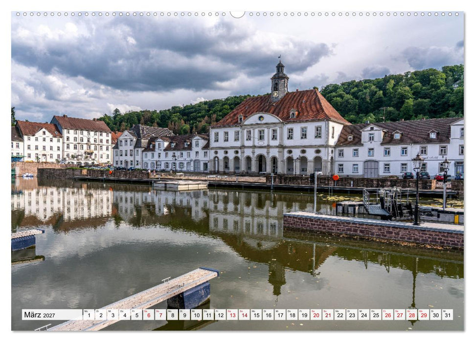 Das Weserbergland (CALVENDO Premium Wandkalender 2027)