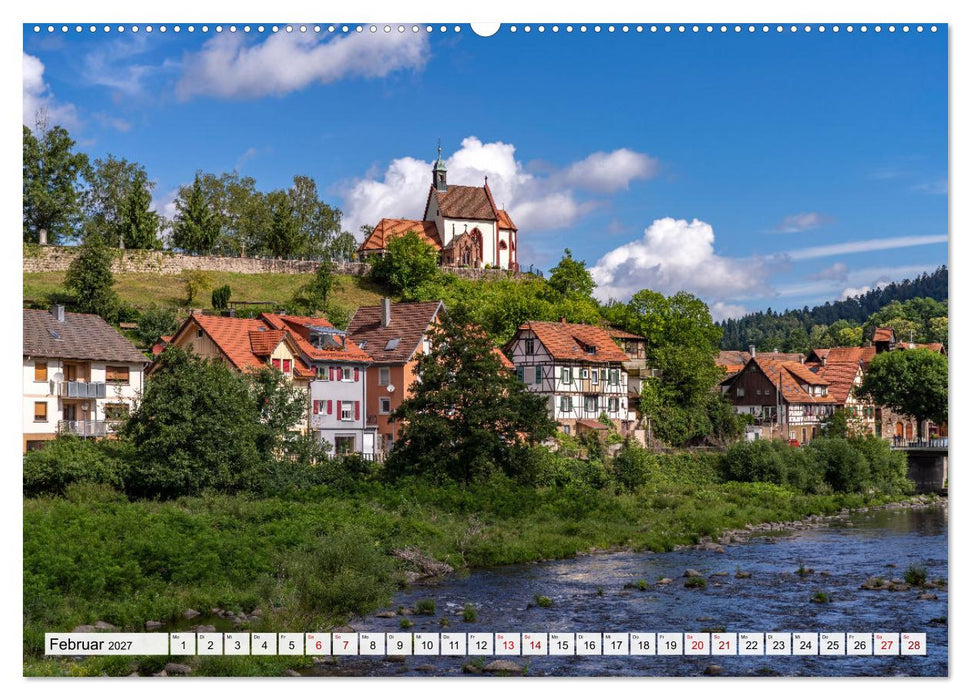 Schwarzwald - Das Murgtal (CALVENDO Premium Wandkalender 2027)