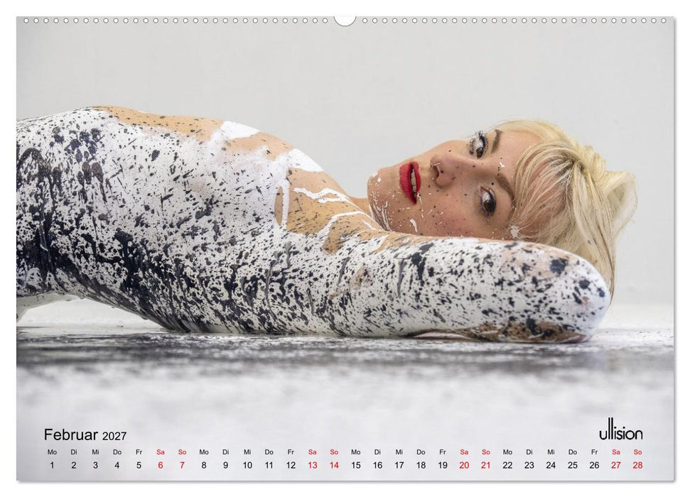 PIPPA CRASH – schwarz zu rot (CALVENDO Premium Wandkalender 2027)