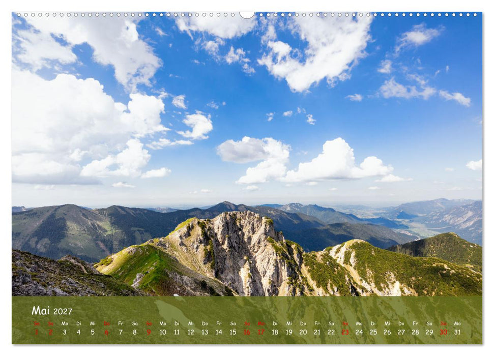 Bergparadies Garmisch - traumhafte Impressionen (CALVENDO Wandkalender 2027)