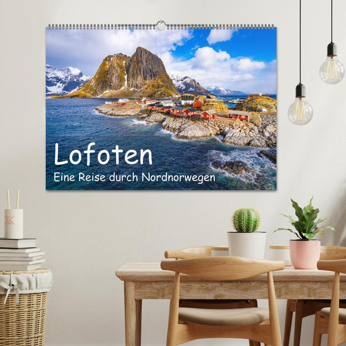 Lofoten - Eine Reise durch Nordnorwegen (CALVENDO Wandkalender 2027)