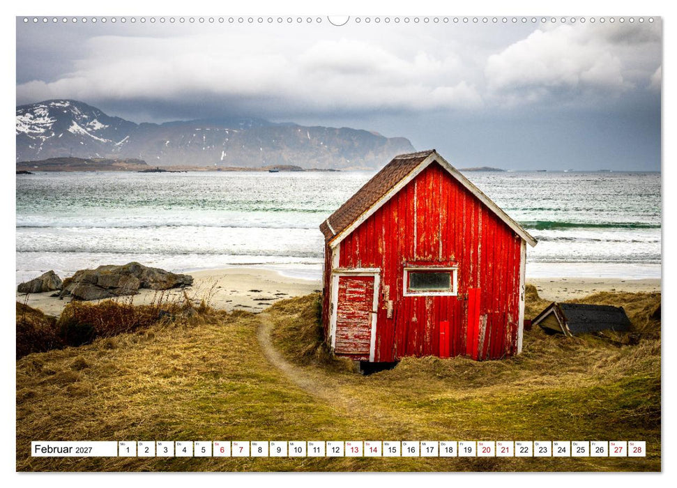 Lofoten - Eine Reise durch Nordnorwegen (CALVENDO Wandkalender 2027)