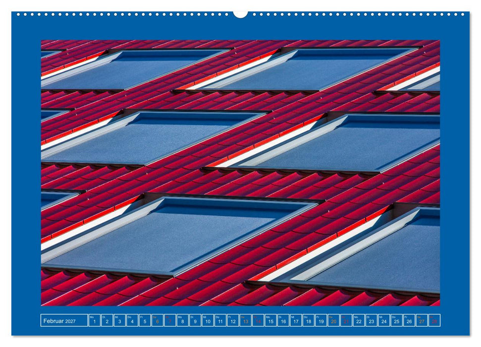 Architekturgrafik Zürich (CALVENDO Premium Wandkalender 2027)