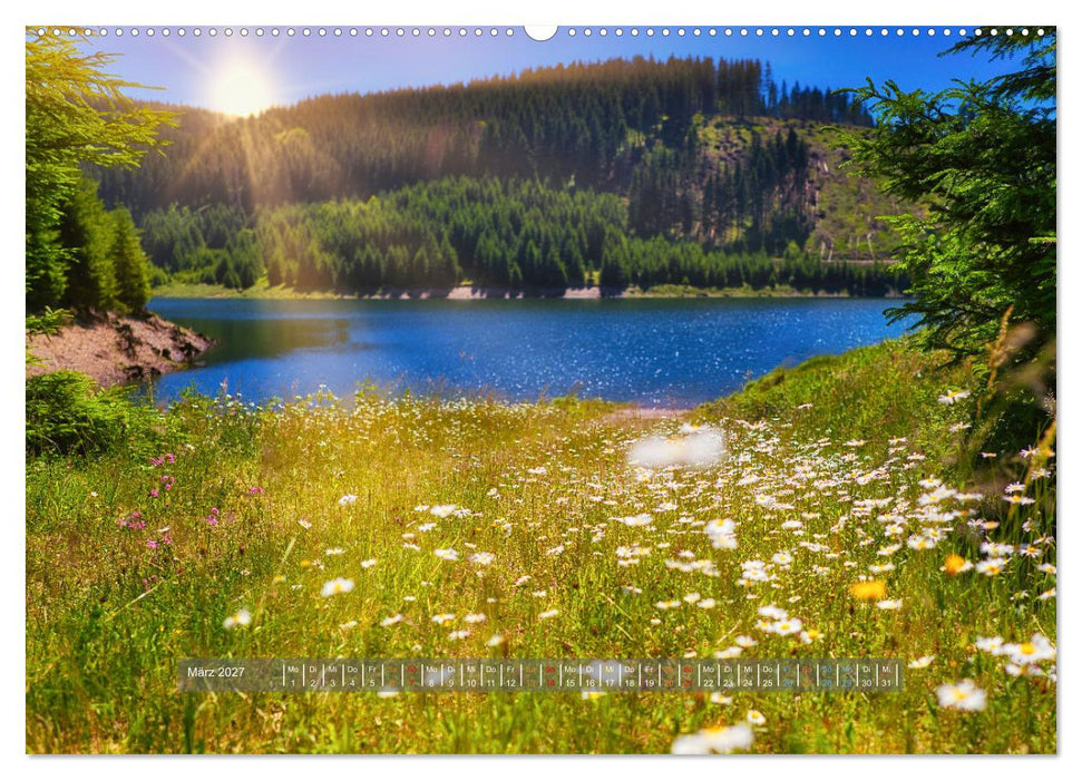Gewässer in Südthüringen (CALVENDO Wandkalender 2027)