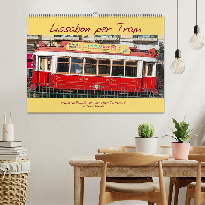 Lissabon per Tram (CALVENDO Wandkalender 2027)