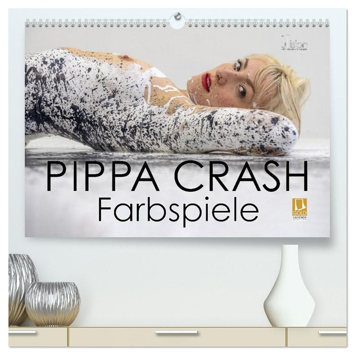 PIPPA CRASH - Farbspiele (CALVENDO Premium Wandkalender 2027)