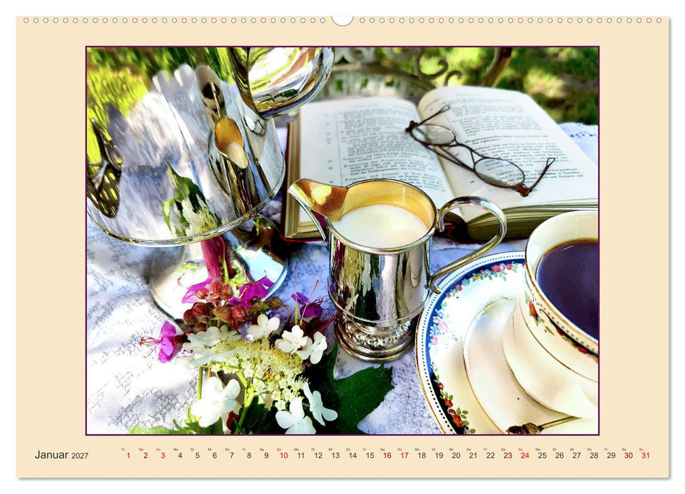 Im Café Nostalgie (CALVENDO Premium Wandkalender 2027)