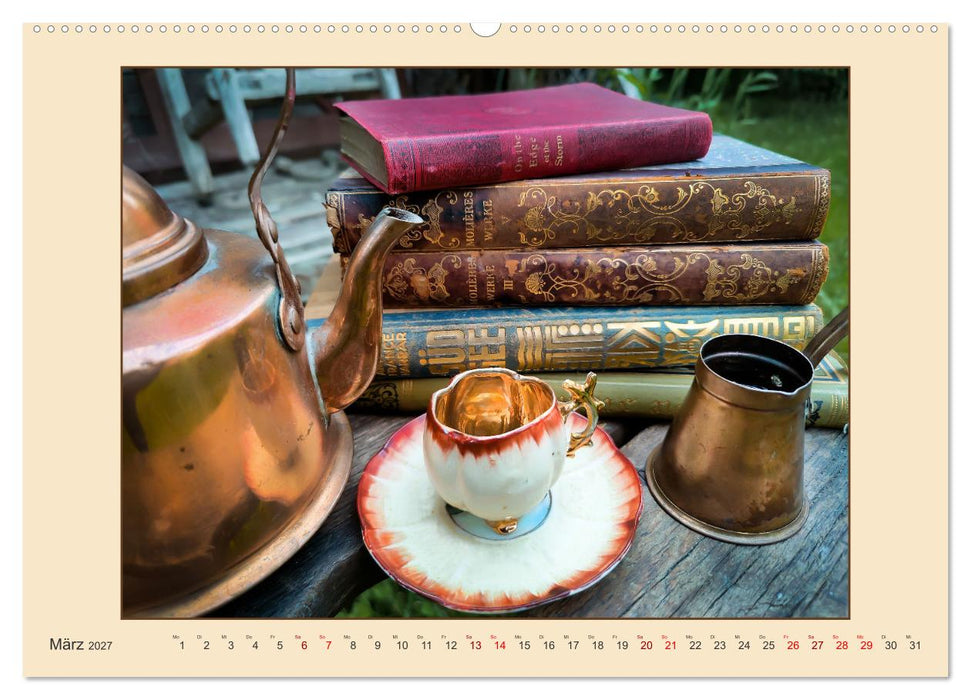 Im Café Nostalgie (CALVENDO Premium Wandkalender 2027)