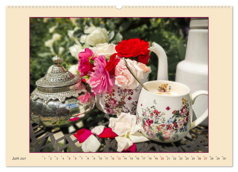 Im Café Nostalgie (CALVENDO Premium Wandkalender 2027)